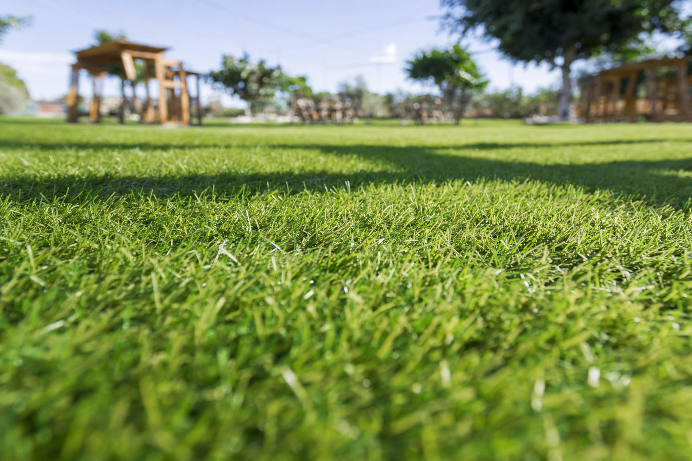 Artificial turf installation