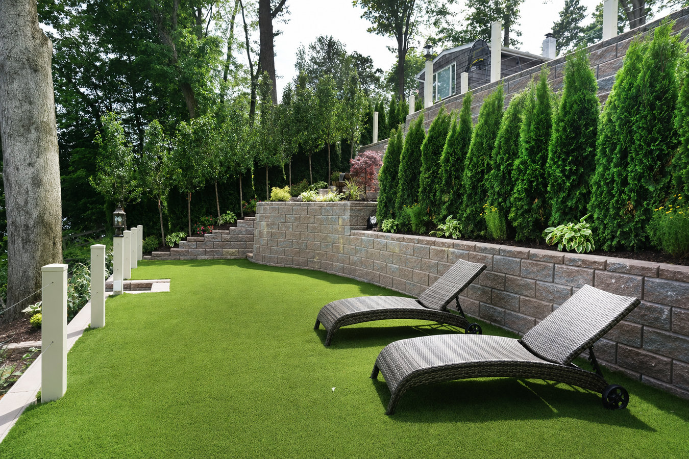 Residential turf installation in Salinas, CA